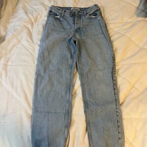 Abercrombie and Fitch The Dad High Rise Jeans